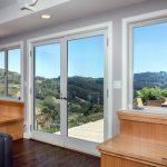 Panorama House Home with double aluminum doors and windows.